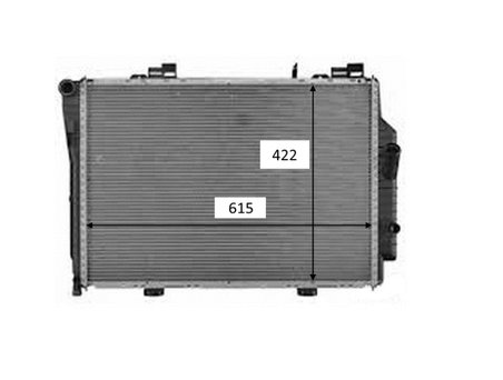 Radiator racire motor NRF 58489