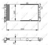 RADIATOR RACIRE MOTOR NRF 58675 - Compatibil cu OPEL, VAUXHALL
