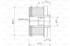 FULIE ALTERNATOR VALEO 588047 - Compatibil cu VOLVO