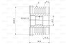 Fulie alternator Valeo 588067