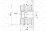 Fulie alternator Valeo 588099