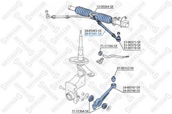 BIELETA DIRECTIE STELLOX 59-01041-SX - Compatibil cu AUDI