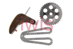 SET LANT ANTRENARE POMPA ULEI IWIS MOTORSYSTEME 59130SET - Compatibil cu SEAT, SKODA, VW