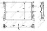 RADIATOR RACIRE MOTOR NRF 59133 - Compatibil cu MERCEDES-BENZ