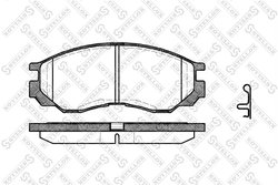Set placute frana Stellox 594 000-SX