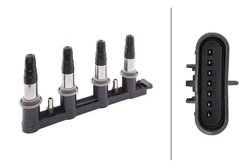 Bobina de inductie HELLA 5DA 358 000-321
