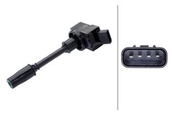 Bobina de inductie HELLA 5DA 358 168-081