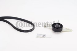SET CUREA TRANSMISIE CU CANELURI CONTINENTAL 5PK1110K1 - Compatibil cu DACIA, NISSAN, RENAULT