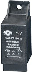 RELEU, TEMPORIZARE STERGATOR PARBRIZ HELLA 5WG 002 450-311 - Compatibil cu MERCEDES-BENZ