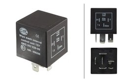 RELEU, TEMPORIZARE STERGATOR PARBRIZ HELLA 5WG 003 620-091 - Compatibil cu ALFA ROMEO, AUDI, CITROEN, FORD, OPEL, PEUGEOT, PORSC