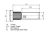 Bolt roata DT Spare Parts 6.54205