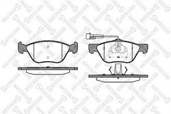 Set placute frana Stellox 600 002B-SX