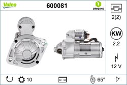 Electromotor Valeo 600081