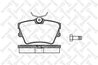 Set placute frana Stellox 602 000B-SX
