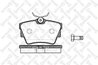 Set placute frana Stellox 602 010B-SX