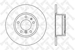 DISC FRANA STELLOX 6020-1518-SX - Compatibil cu BMW