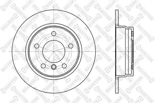 Disc frana Stellox 6020-1525-SX