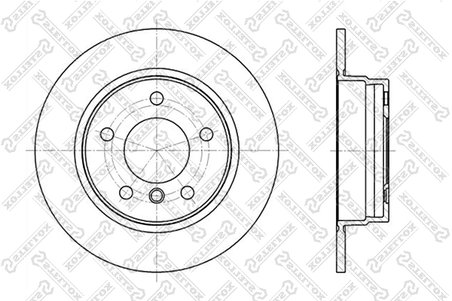 Disc frana Stellox 6020-1525-SX