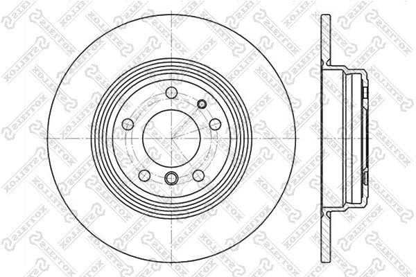 Disc frana Stellox 6020-1533-SX