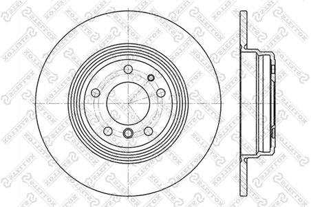 Disc frana Stellox 6020-1533-SX