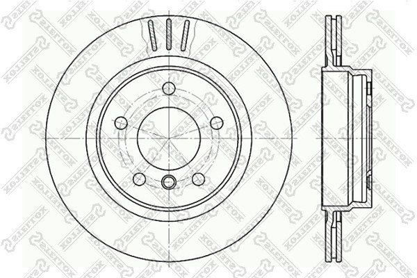 DISC FRANA STELLOX 6020-1541V-SX - Compatibil cu BMW