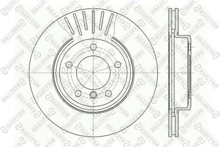 DISC FRANA STELLOX 6020-1540V-SX - Compatibil cu ALPINA, BMW