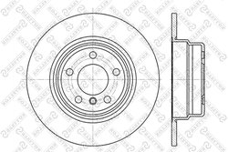 DISC FRANA STELLOX 6020-1548-SX - Compatibil cu BMW