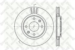 Disc frana Stellox 6020-1929V-SX