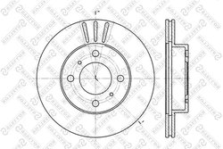 DISC FRANA STELLOX 6020-3021V-SX - Compatibil cu MITSUBISHI, PROTON