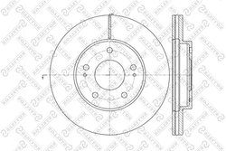 DISC FRANA STELLOX 6020-3034V-SX - Compatibil cu DODGE, MITSUBISHI