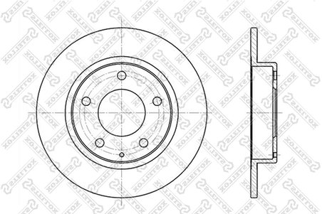 Disc frana Stellox 6020-3228-SX