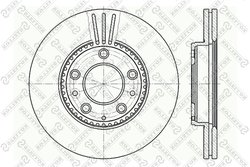 DISC FRANA STELLOX 6020-3245V-SX - Compatibil cu MAZDA