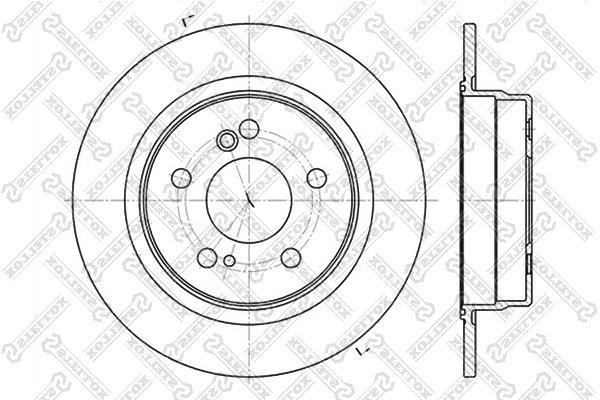 Disc frana Stellox 6020-3326-SX