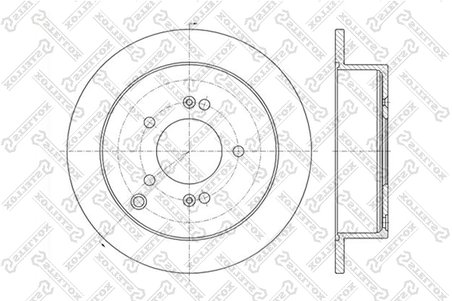 Disc frana Stellox 6020-3414-SX