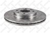 DISC FRANA STELLOX 6020-3910V-SX - Compatibil cu DACIA, LADA, NISSAN, RENAULT