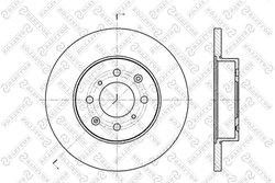 DISC FRANA STELLOX 6020-4012-SX - Compatibil cu MG, ROVER