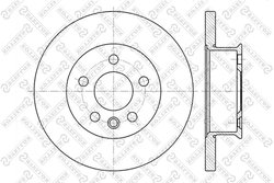 DISC FRANA STELLOX 6020-4746-SX - Compatibil cu VW