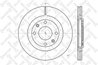 DISC FRANA STELLOX 6020-9915V-SX - Compatibil cu CITROEN, IRAN KHODRO, PEUGEOT