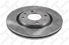 DISC FRANA STELLOX 6020-9915V-SX - Compatibil cu CITROEN, IRAN KHODRO, PEUGEOT
