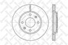 DISC FRANA STELLOX 6020-9918V-SX - Compatibil cu CITROEN, GEELY, INNOCENTI, LIFAN, MEGA, PEUGEOT