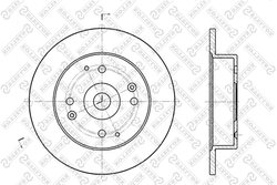 Disc frana Stellox 6020-9939-SX