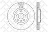 DISC FRANA STELLOX 6020-9942V-SX - Compatibil cu CITROEN, FIAT, LANCIA, PEUGEOT