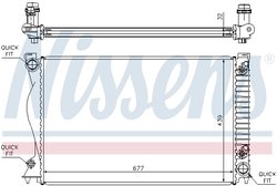 Radiator racire motor Nissens 60236A