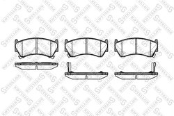 Set placute frana Stellox 603 012B-SX