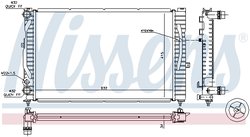 Radiator racire motor Nissens 60299
