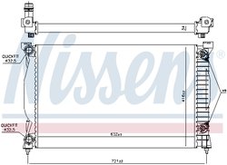 Radiator racire motor Nissens 60305A