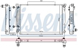 Radiator racire motor Nissens 60329