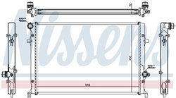 Radiator racire motor Nissens 60352