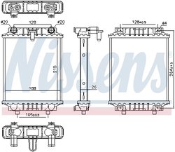 Radiator racire motor Nissens 60372