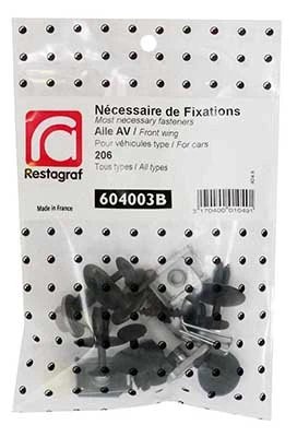 Set clipuri sustinere, caroserie Restagraf 604003B